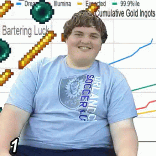 Dream Face Reveal Chubby Kid Meme GIF