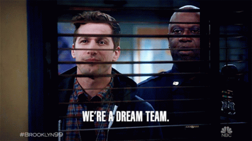 We're A Dream Team GIF