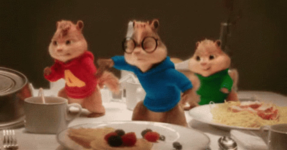 Dream Team Chipmunks GIF