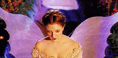 Drew Barrymore Butterfly Wings GIF
