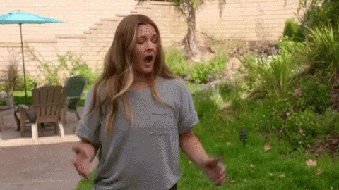 Drew Barrymore Oh My God GIF