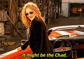Drew Barrymore The Chad GIF