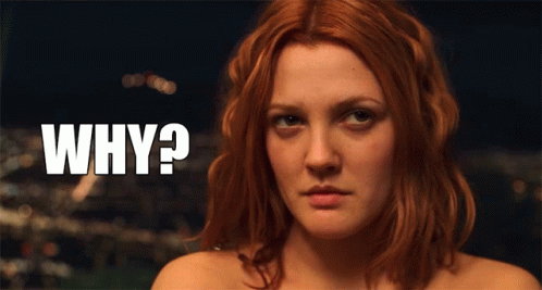 Drew Barrymore Why GIF