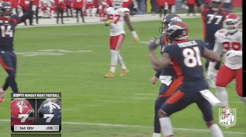 Drew Lock Jumping And Punching Air GIF