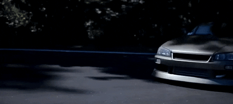 Nissan Skyline Drifting GIF