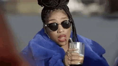 Drink Sassy Cool Wearing The Shade GIF