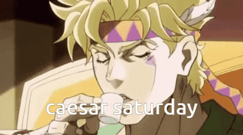 Drinking Caesar Saturday GIF
