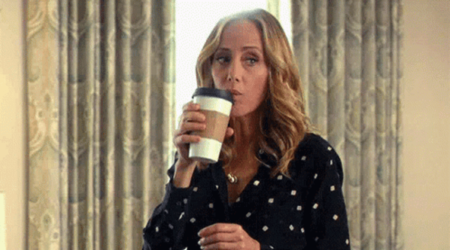 Drinking Coffee Greys Anatomy Teddy Altman GIF
