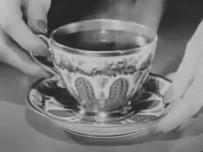 Drinking Coffee Vintage Cup Film GIF