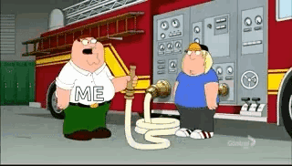 Drinking From A Fire Hose Peter Griffin GIF