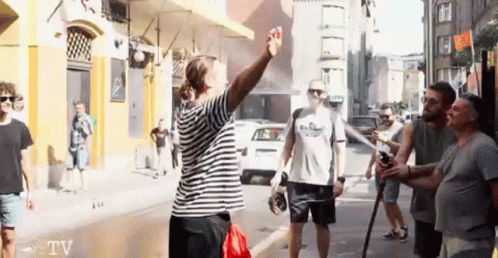 Drinking From A Fire Hose Wild Karen Sprayed GIF