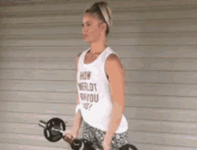 Drinking Wine Workout GIF
