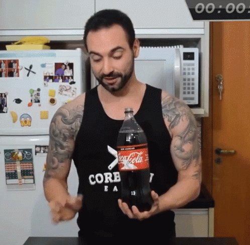 Drinks Coca Cola Slowly GIF