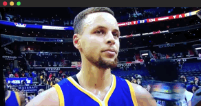 Drinks Poured Over Stephen Curry GIF