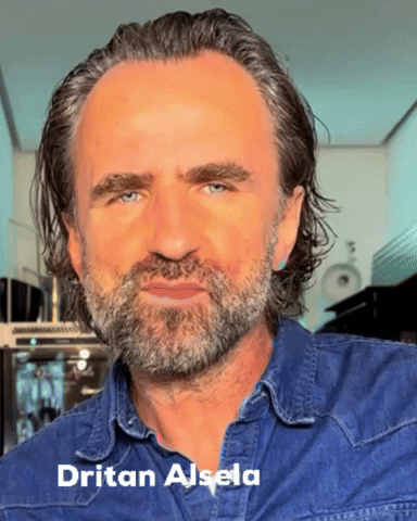 Dritan Ansela Drinks Espresso GIF