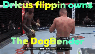 Drius Flippin Owns The Dogbender In A Boxing Match GIF