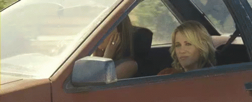 Drive By Kristen Wiig And Friend GIF