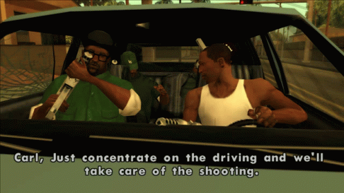 Drive By Grand Theft Auto GIF