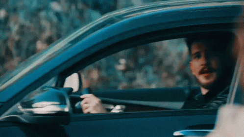 Drive By Handsome Guy GIF