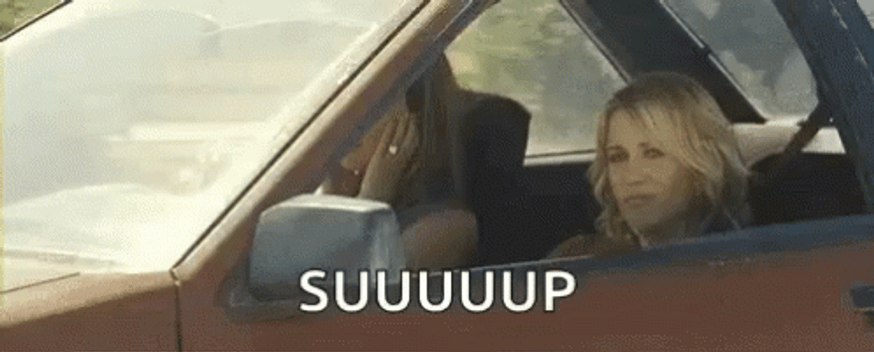 Drive By Nod Bridesmaid GIF