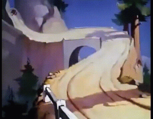 Drive Fast Donald Duck In Red Car GIF