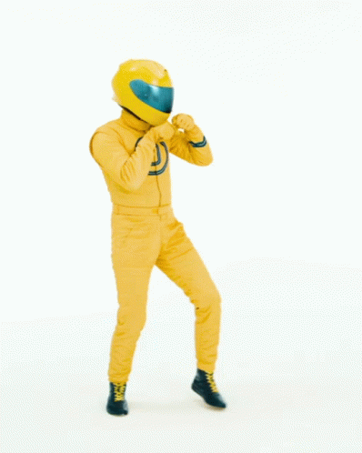 Driverama Yellow Suit No Push GIF