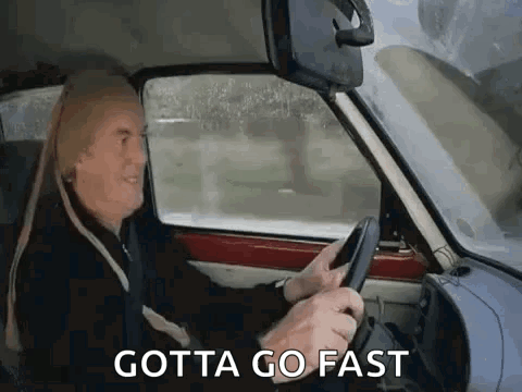 Driving Crazy Got A Go Fast GIF