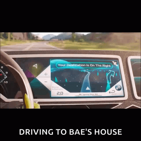 Driving to Bae's House