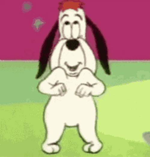 Droopy Dancing Dog GIF
