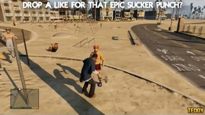 Drop Like For Epic Sucker Punch GIF