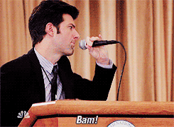 Drop The Mic Ben Wyatt GIF