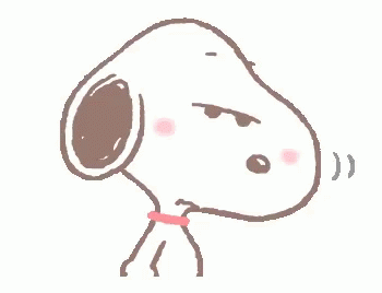 Drowsy Snoopy Sunday GIF