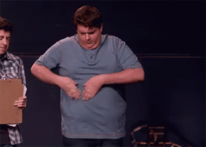 Drum Roll Belly Pitch Perfect GIF