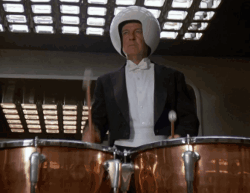 Drum Roll Please Mel Brooks GIF