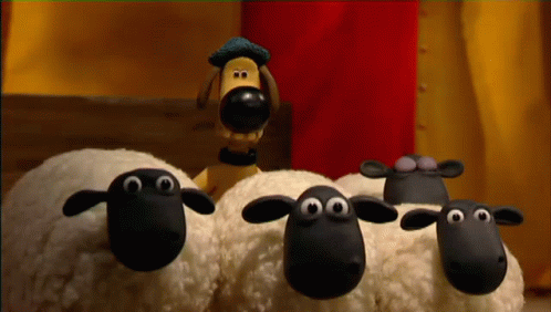 Drum Roll Shaun Sheep GIF