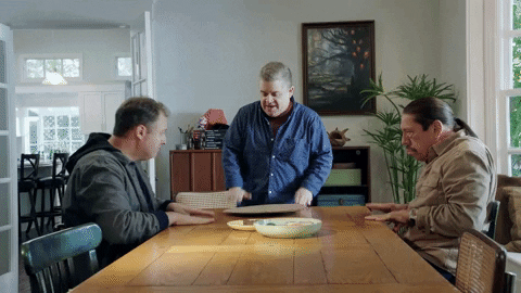 Drum Roll Table Friends Patton Oswalt GIF