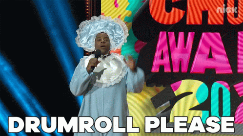 Drumroll Please Kid's Choice Awards GIF