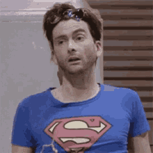 Drunk And Wasted Superman GIF
