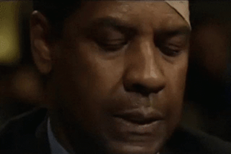 Drunk Denzel Washington Drowsy GIF
