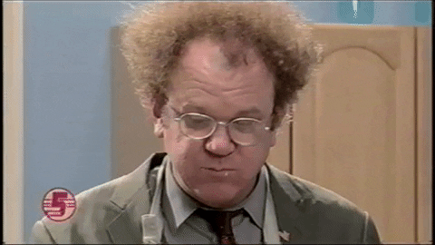 Drunk Dr. Steve Brule Drinking GIF