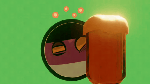 Drunk Germany Countryballs GIF