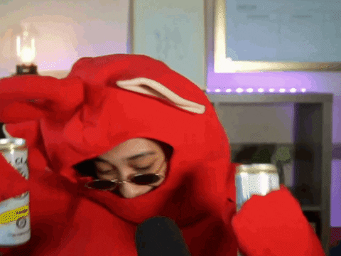 Drunk Girl In Teletubbies Costume GIF