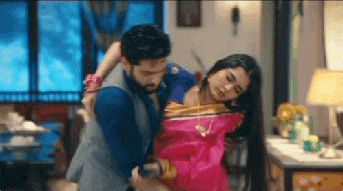 Drunk Girl Indian Couple GIF