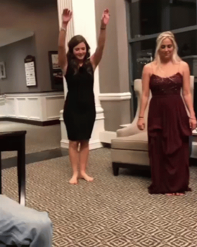 Drunk Girl Just Falling GIF