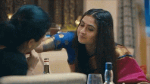 Drunk Girl Telling It Is Okay GIF