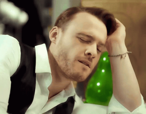 Drunk Guy Lonely Serkan GIF