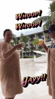 Drunk Ladies Whoop Whoop Toasting Drinks GIF