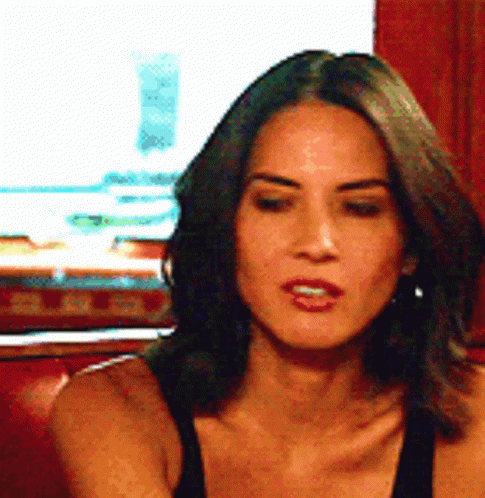 Drunk Olivia Munn GIF