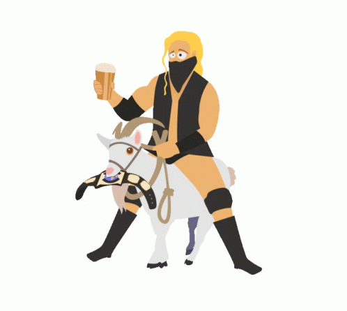 Drunk Prince With Goat Meme GIF