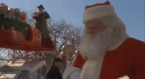Drunk Santa Richard Attenborough Drinking Alcohol GIF